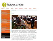 Tablet Screenshot of kensington-unitarians.org.uk
